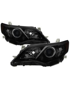 xTune Toyota Camry LE XLE Hybrid Models 12-14 OE Style Headlight - Black Smoke HD-JH-TCAM12-AM-BSM - 9937569