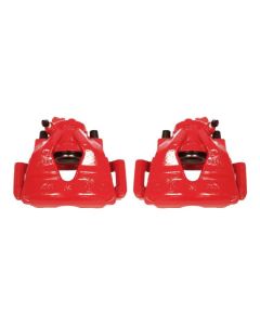 Power Stop 99-10 Volkswagen Beetle Front Red Calipers w/Brackets - Pair - S2014