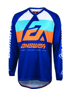 Answer 23 Syncron CC Jersey Blue/Orange/Black - XS - 447303