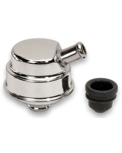 Moroso Oil Separator/Breather - 3/4in Hose - Chrome - 68781