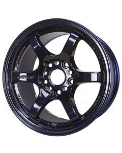 Gram Lights 57DR 17x9.0 +38 5-100 Dark Blue Chrome Wheel MOQ 20 - WGIQ38DNC