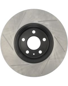 StopTech 09-10 Audi A4 / 08-10 A5 / 10 Audi S4 Front Left Slotted Rotor - 126.33123SL