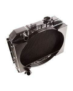 Omix Radiator w/ Fan Shroud 2 Row- 41-52 Willys Models - 17101.01
