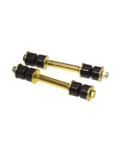 Prothane Universal End Link Set - 4 1/4in Mounting Length - Black - 19-408-BL
