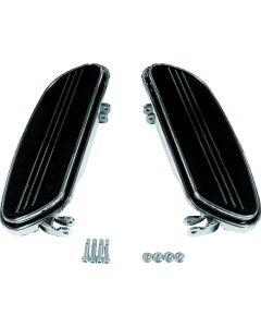 Bikers Choice 86-Up FLH FLT Chrome Extended Floorboard Kit - 491328