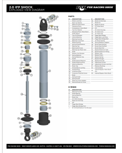 Fox Replacement Shock Sleeve - 5/8in OD x 1.500in L TLG 12mm Bolt - 213-27-000-B