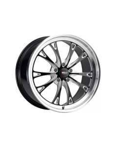 Weld S157 20X5 Belmont Drag 5X115 ET-33 BS1.5 Gloss Black MIL Dia 78.1 - S1570C071N33