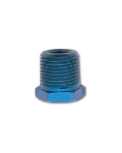 Russell Performance 3/8in Male to 1/8in Female Pipe Bushing Reducer (Blue) - 661570