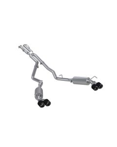 MBRP Catback 2.5" Dual Rear Quad Carbon Fiber Tips Ford Explorer ST | Explorer Platinum | Lincoln Av - S52053CF
