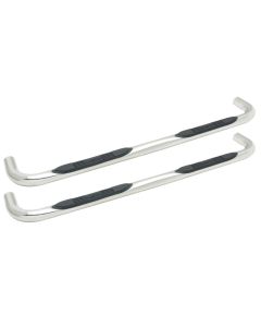 Westin 2014-2018 Chevy Silverado 1500 Dbl Cab (Body Mount) E-Series 3 Nerf Step Bars - SS - 23-3810