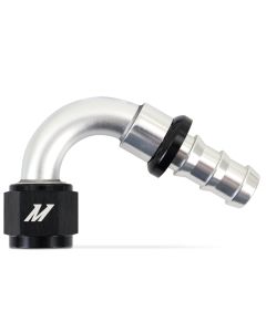 Mishimoto Push-Lock Fitting, -10AN, 120-Degree- MISH-MMFT-PL-10120