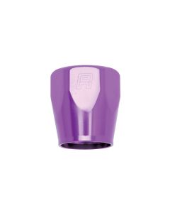 Russell Performance 2-Piece -8 AN Anodized Full Flow Swivel Hose End Sockets (Qty 2) - Purple - 615532