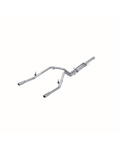 MBRP Aluminized Steel 3" Catback Dual Split Rear Dodge Ram 1500 5.7 2004-2005 - S5112AL