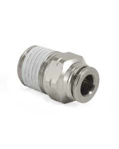Air Lift Straight- Male 1/4in Npt X 1/4in Tube - 21807
