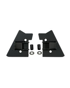 Rugged Ridge 97-02 Jeep Wrangler TJ Black Mirror Relocation Brackets - 11025.02