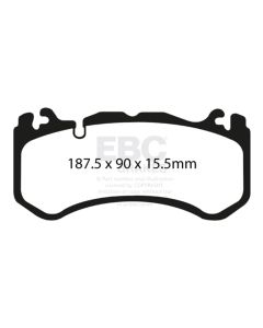 EBC 12-18 Mercedes-Benz G63 AMG (BM463) 5.5TT Extra Duty Front Brake Pads - ED91939