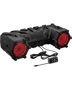 Boss Audio 6.5 Powersports Plug & Play Audio System Weatherproof Component Speakers Multi-Color Ill