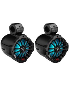 Boss Audio 6.5 X 2 750 Watts Max 2-Way Amplified Marine Grade Roll Cage Waketower Speaker Pods- BO