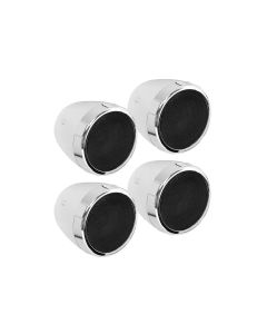 Boss Audio Chrome Motorcycle Atv Sound System With Bluetooth Audio Streaming- BOSS-MC475BA