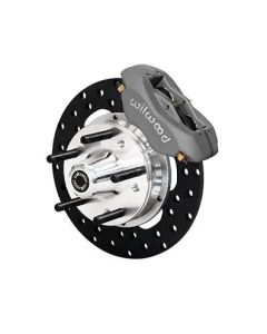 Wilwood Forged Dynalite Front Drag Kit Drilled Rotor 79-87 GM G Body - 140-1033-BD