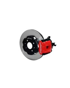 Wilwood Combination Parking Brake Rear Kit 11.00in Red Civic / Integra Disc 2.39 Hub Offset - 140-10206-R