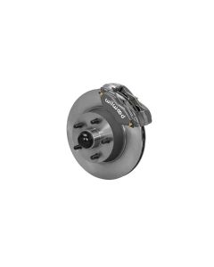 Wilwood Forged Dynalite-M Front Kit 11.30in 1 PC Rotor&Hub 1970-1973 Mustang Disc & Drum Spindle - 140-13477