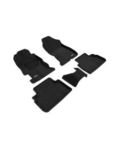 3D Maxpider 17-22 Subaru Impreza Elegant 1st 2nd Row - Floor Mat Set (Black) - L1SB02204709