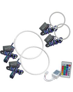 Oracle Volkswagen Golf GTI 98-04 Halo Kit - ColorSHIFT w/ Simple Controller - 2530-504