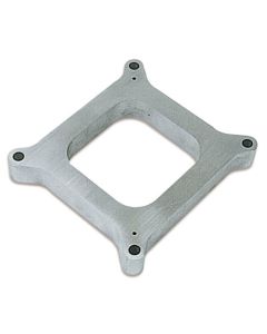 Moroso 4150/4160 Carburetor Spacer - Open Plenum - 1in - Billet Aluminum - 64981