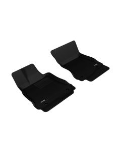 3D MAXpider 2007-2013 Mercedes-Benz S-Class W221 Kagu 1st Row Floormat - Black - L1MB00611509