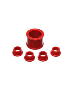 Energy Suspension 88-91 Honda Civic/CRX Red Power Steering Rack Bushing Set - 16.10101R