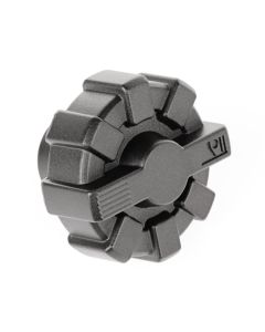 Rugged Ridge 01-19 Jeep Wrangler TJ/LJ/JK/JL Black Elite Aluminum Fuel Cap - 11229.10