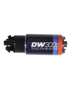 DeatschWerks 340lph DW300C Compact Fuel Pump w/ Mounting Clips - 9-309