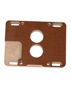 Moroso 2BBL to 4BBL Holley Carburetor Adapter - 1in - Phenolic - 64952