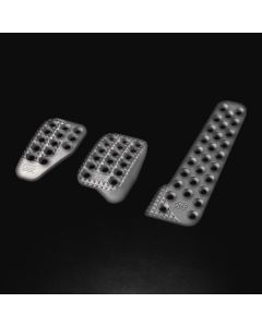 OMP Aluminum Racing Pedals (Set of 3) - OA0-1010-003