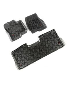 Rugged Ridge Floor Liner Front/Rear Black 2015-2017 Ford F-150 / Raptor - 82987.05