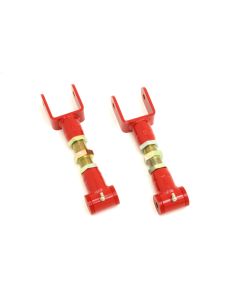 BMR 79-04 Fox Mustang Upper Control Arms On-Car Adj. (Polyurethane) - Red - UTCA014R