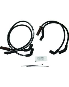 Twin Power 17-Up M8 Touring Models Black Ignition Wire Set - 110133