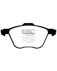 EBC 01 Volkswagen Eurovan 2.8 (313mm) Greenstuff Front Brake Pads - DP61413
