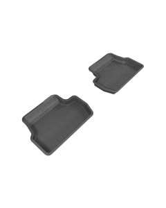 3D MAXpider 2014-2019 Mini Hardtop 2-Door Kagu 2nd Row Floormats - Black - L1MN01021509