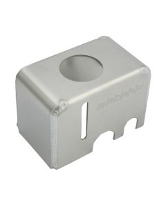 Moroso Mid 08-14 Ford Mustang Brake Reservoir Cover - Fabricated Aluminum - 74222
