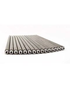 COMP Cams Pushrod Set for 455 Oldsmobile V8 Engines 16.000" Length Steel Construction Black Finish - 7841-16
