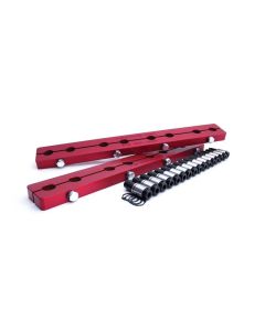 COMP Cams Stud Girdle Kit for Chevy Small Block 3/8in Studs, Aluminum, Natural Finish - 4001