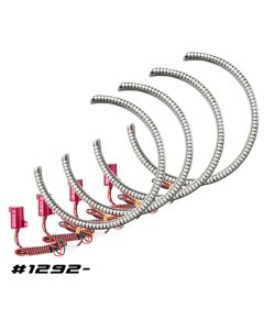 Oracle Dodge Challenger 08-14 LED Waterproof Halo Kit - Red - 1292-003