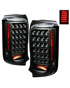 Xtune Scion Xb 08-10 LED Tail Lights Black ALT-ON-TSXB08-LED-BK - 5013156