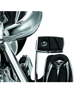 Kuryakyn Zombie Brake Pedal Pad For FL Models Chrome - 4406