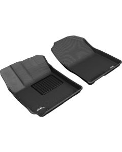 3D MAXpider 2018-2020 Hyundai Kona Kagu 1st Row Floormat - Black - L1HY09211509