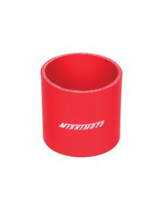 Mishimoto 2.5 Inch Red Straight Coupler - MMCP-25SRD