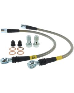 StopTech 01-05 Audi Allroad Rear Stainless Steel Brake Line Kit - 950.33505
