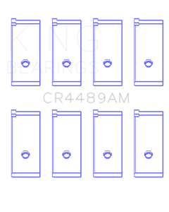 King Engine Bearings Suzuki F8/F10/(Size +0.25mm) Connecting Rod Bearing Set - CR4489AM0.25